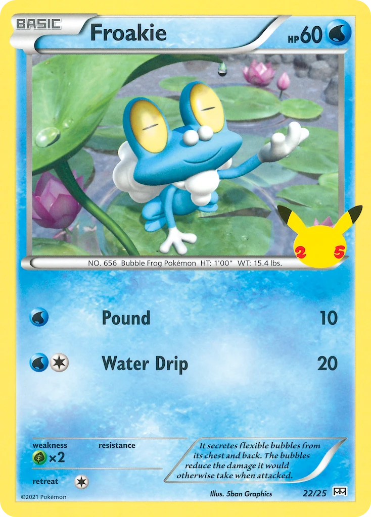 22 Froakie – McDonald's Collection 2021
