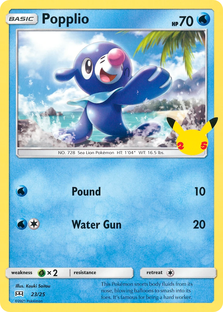 23 Popplio – McDonald's Collection 2021
