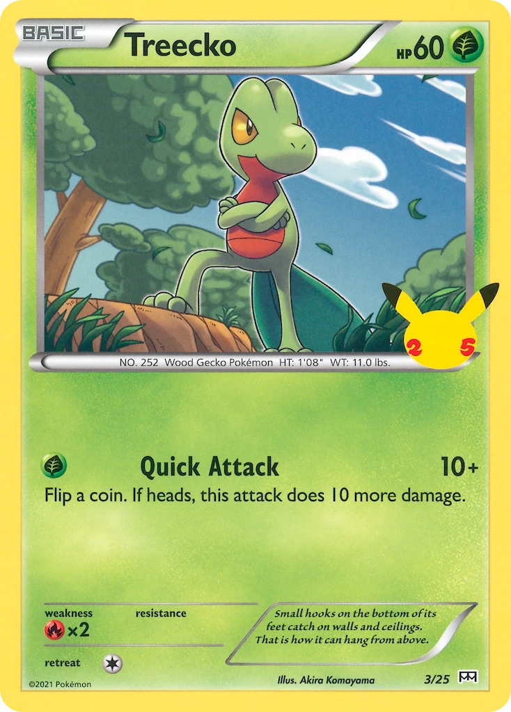 3 Treecko – McDonald's Collection 2021