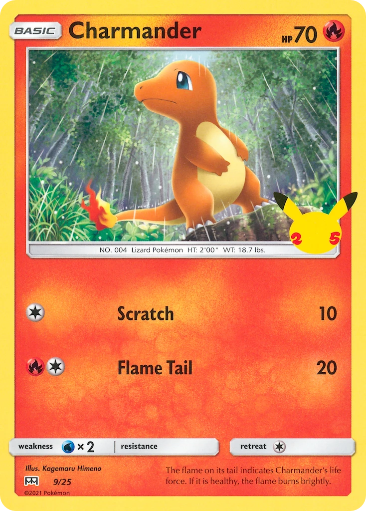 9 Charmander – McDonald's Collection 2021