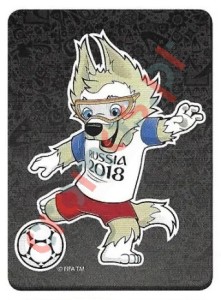 u1 Mascot 1 – FIFA World Cup Russia 2018 Panini