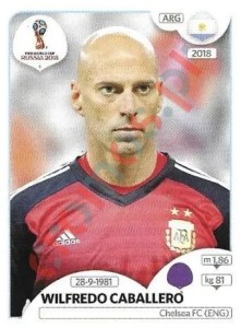 274x Willy Caballero – FIFA World Cup Russia 2018 Panini