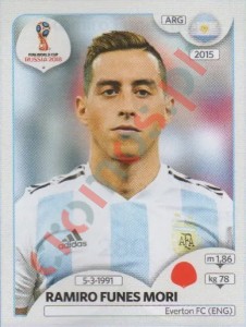 280 Ramiro Funes Mori – FIFA World Cup Russia 2018 Panini