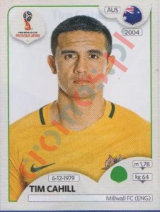 228 Tim Cahill – FIFA World Cup Russia 2018 Panini