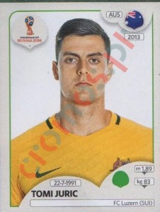 230 Tomi Juric – FIFA World Cup Russia 2018 Panini