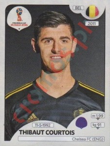 514 Thibaut Courtois – FIFA World Cup Russia 2018 Panini
