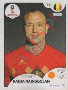521 Radja Nainggolan – FIFA World Cup Russia 2018 Panini