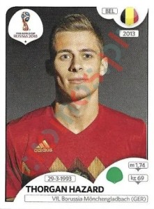 521x Thorgan Hazard – FIFA World Cup Russia 2018 Panini