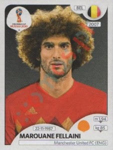 523 Marouane Fellaini – FIFA World Cup Russia 2018 Panini