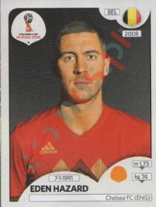 527 Eden Hazard – FIFA World Cup Russia 2018 Panini
