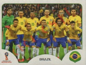 353 Team Photo – FIFA World Cup Russia 2018 Panini