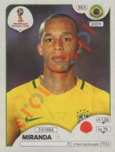357 Miranda – FIFA World Cup Russia 2018 Panini