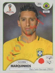 359 Marquinhos – FIFA World Cup Russia 2018 Panini