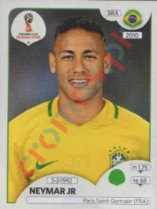 371 Neymar Jr – FIFA World Cup Russia 2018 Panini