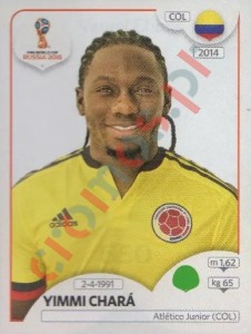 650 Yimmi Chará – FIFA World Cup Russia 2018 Panini