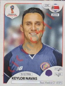 394 Keylor Navas – FIFA World Cup Russia 2018 Panini