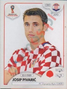 319 Josip Pivarić – FIFA World Cup Russia 2018 Panini