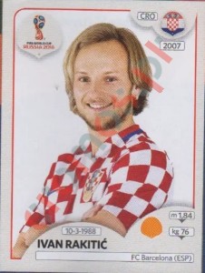 321 Ivan Rakitić – FIFA World Cup Russia 2018 Panini