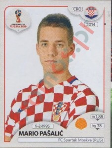 325 Mario Pašalić – FIFA World Cup Russia 2018 Panini