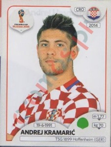 328 Andrej Kramarić – FIFA World Cup Russia 2018 Panini