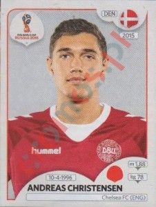 257 Andreas Christensen – FIFA World Cup Russia 2018 Panini
