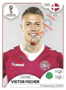 262x Viktor Fischer – FIFA World Cup Russia 2018 Panini