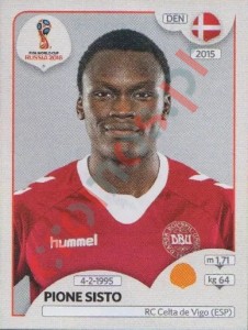 267 Pione Sisto – FIFA World Cup Russia 2018 Panini