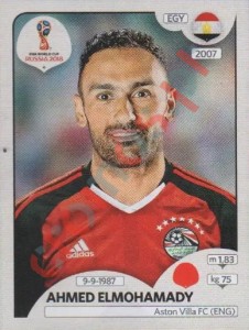 76 Ahmed Elmohamady – FIFA World Cup Russia 2018 Panini