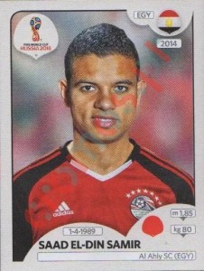 82 Saad El-Din Samir – FIFA World Cup Russia 2018 Panini