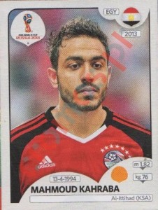 84 Mahmoud Kahraba – FIFA World Cup Russia 2018 Panini