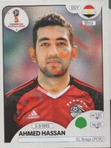 89 Ahmed Hassan – FIFA World Cup Russia 2018 Panini