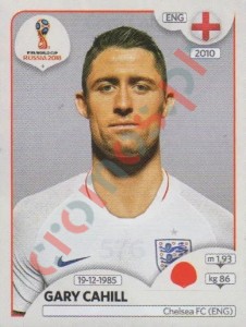 576 Gary Cahill – FIFA World Cup Russia 2018 Panini