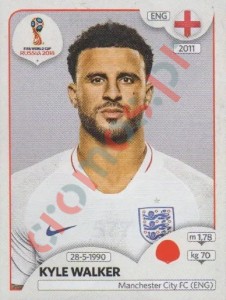 577 Kyle Walker – FIFA World Cup Russia 2018 Panini