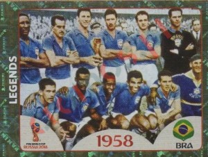 672 Brazil – FIFA World Cup Russia 2018 Panini