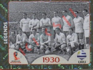 675 Uruguay – FIFA World Cup Russia 2018 Panini