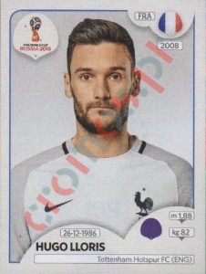 194 Hugo Lloris – FIFA World Cup Russia 2018 Panini