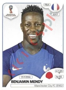 196x Benjamin Mendy – FIFA World Cup Russia 2018 Panini