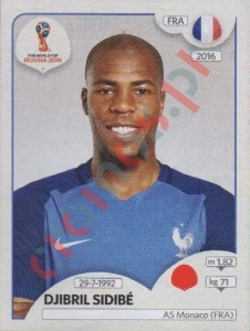 197 Djibril Sidibé – FIFA World Cup Russia 2018 Panini
