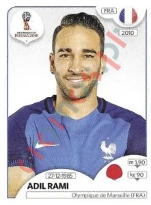 200x Adil Rami – FIFA World Cup Russia 2018 Panini