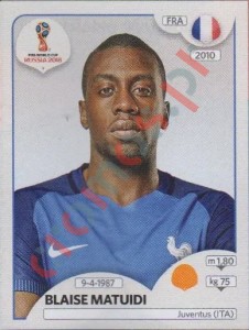 201 Blaise Matuidi – FIFA World Cup Russia 2018 Panini