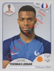 203 Thomas Lemar – FIFA World Cup Russia 2018 Panini