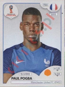 205 Paul Pogba – FIFA World Cup Russia 2018 Panini