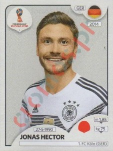439 Jonas Hector – FIFA World Cup Russia 2018 Panini