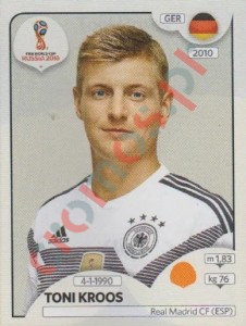 441 Toni Kroos – FIFA World Cup Russia 2018 Panini