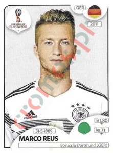 442x Marco Reus – FIFA World Cup Russia 2018 Panini