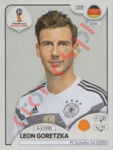 443 Leon Goretzka – FIFA World Cup Russia 2018 Panini