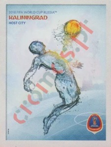 22 Kaliningrad – FIFA World Cup Russia 2018 Panini