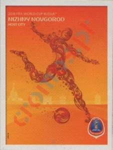 28 Nizhny Novgorod – FIFA World Cup Russia 2018 Panini