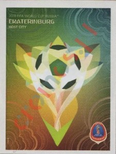 30 Ekaterinburg – FIFA World Cup Russia 2018 Panini
