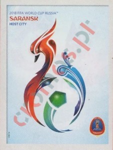 31 Saransk – FIFA World Cup Russia 2018 Panini